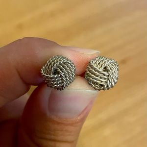 Tiffany & Co Mesh Studs